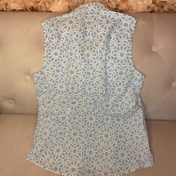 TALBOTS BUTTON UP BLOUSE - Picture 2 of 3